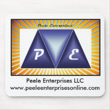Peele Enteprises Logo Mouse Pad
