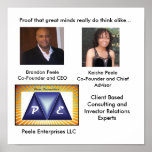 Peele Enterprises Company Poster posters