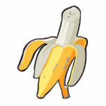 peeled banana photo cut outs