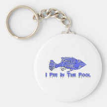 Pees In Pool Keychains