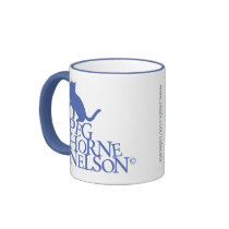 Peg Horne Nelson Logo Mug