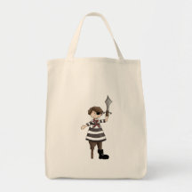 Peg-leg Pirate Canvas Bag