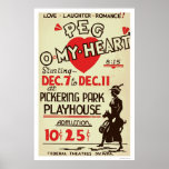 Peg Omy Heart Drama 1940 WPA Posters