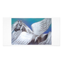 Pegasus Custom Photo Card