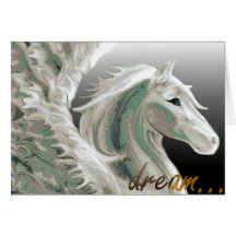 Pegasus Flight Greeting Card
