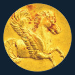 Pegasus Gold Coin Award Sticker