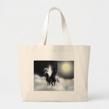 Pegasus of the Moon Canvas Bags
