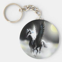 Pegasus of the Moon Key Chains