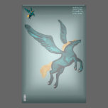 Pegasus (Torquise) stationery