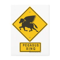 Pegasus XING Post Card