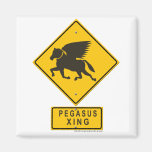 Pegasus XING Refrigerator Magnets
