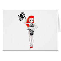 Peggy Pitstop Greeting Card