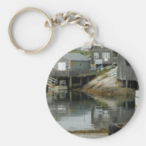 Peggy's Cove Docks keychains