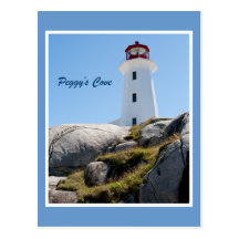Peggy's Cove Lighthouse Post Card