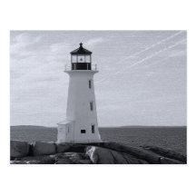 Peggy's Cove Lighthouse Postcard