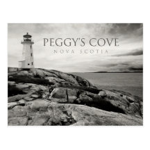 peggy's cove, nova scotia postcards
