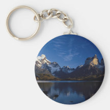 Pehoe Lake, Torres del Paine National Park, Chile Keychains