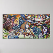 Peignez votre foi sur la toile posters