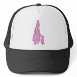 Peileppe Tribal Art Woman w Child Silhouette comic Hats