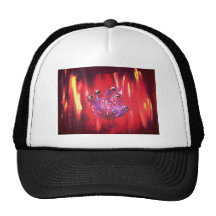 peinture abstraite casquettes de camionneur