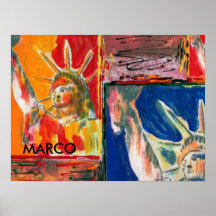 Peinture acrylique signée par original maximum de  affiche