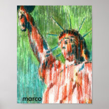Peinture acrylique signée par original maximum de  posters