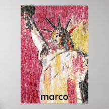 Peinture acrylique signée par original maximum de  affiches