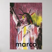 Peinture acrylique signée par original maximum de  posters