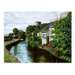 Peinture d'aquarelle de l'Irlande de ville de Galw Cartes Postales