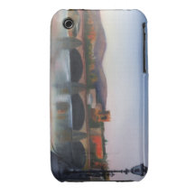 Peinture de paysage de Florence pour votre télépho Coque iPhone 3 Case-Mate