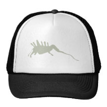 Peinture de rocher d'Afrique Africa jouer du rock  Casquette De Camionneur