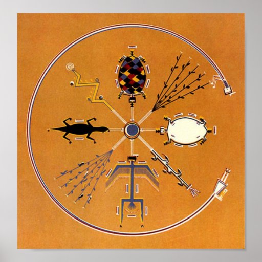 Peinture de sable posters