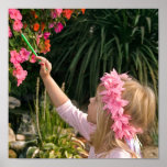 Peinture d'une fleur posters