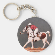 Peinture féroce de moineau et d'entraîneur par DiD Porte-clefs