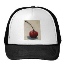 PEINTURE SOLITAIRE DE CERISE CASQUETTE DE CAMIONNEUR