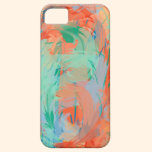 Peinture tropicale abstraite coques case-mate