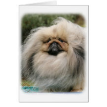 Pekingese 9Y201D-070 Greeting Card