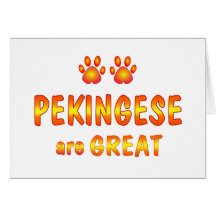 Pekingese are Great Cards