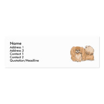 Pekingese Business Card