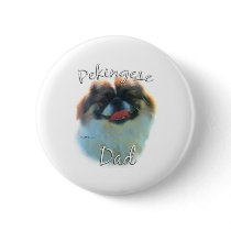 Pekingese Dad 2 Pinback Buttons