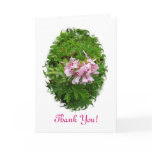 Pelargonium Thank You Card