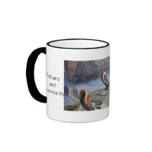 Pelicans and Cormorants mug