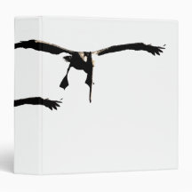 Pelicans Silhouette Art Avery Binder