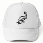 Pellican Bird Abstract Outline