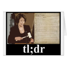 Pelosi-Constitution: tl;dr Cards