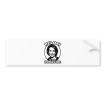 Pelosi is my homegirl bumper sticker
