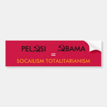 Pelosi, Obama Bumper Stickers