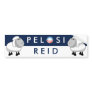 Pelosi Reid Sheeple Bumper Stickers