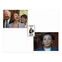 pELOSi YOUR FireD ! Post Card
