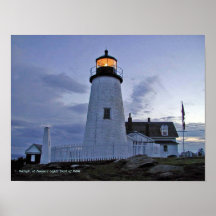 Pemaquid Point Light Maine Posters
